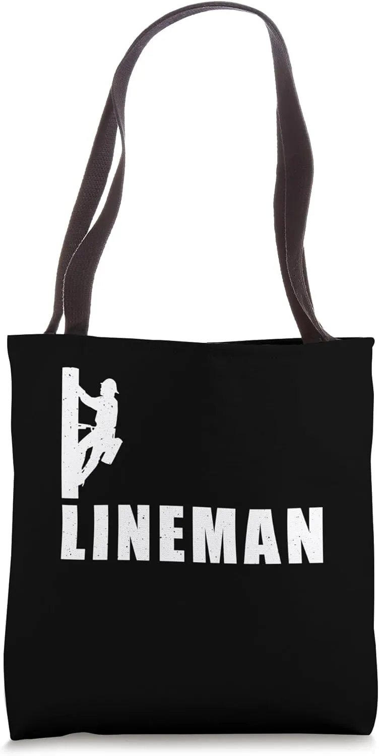 Lineman Tower Climber Tote Bag