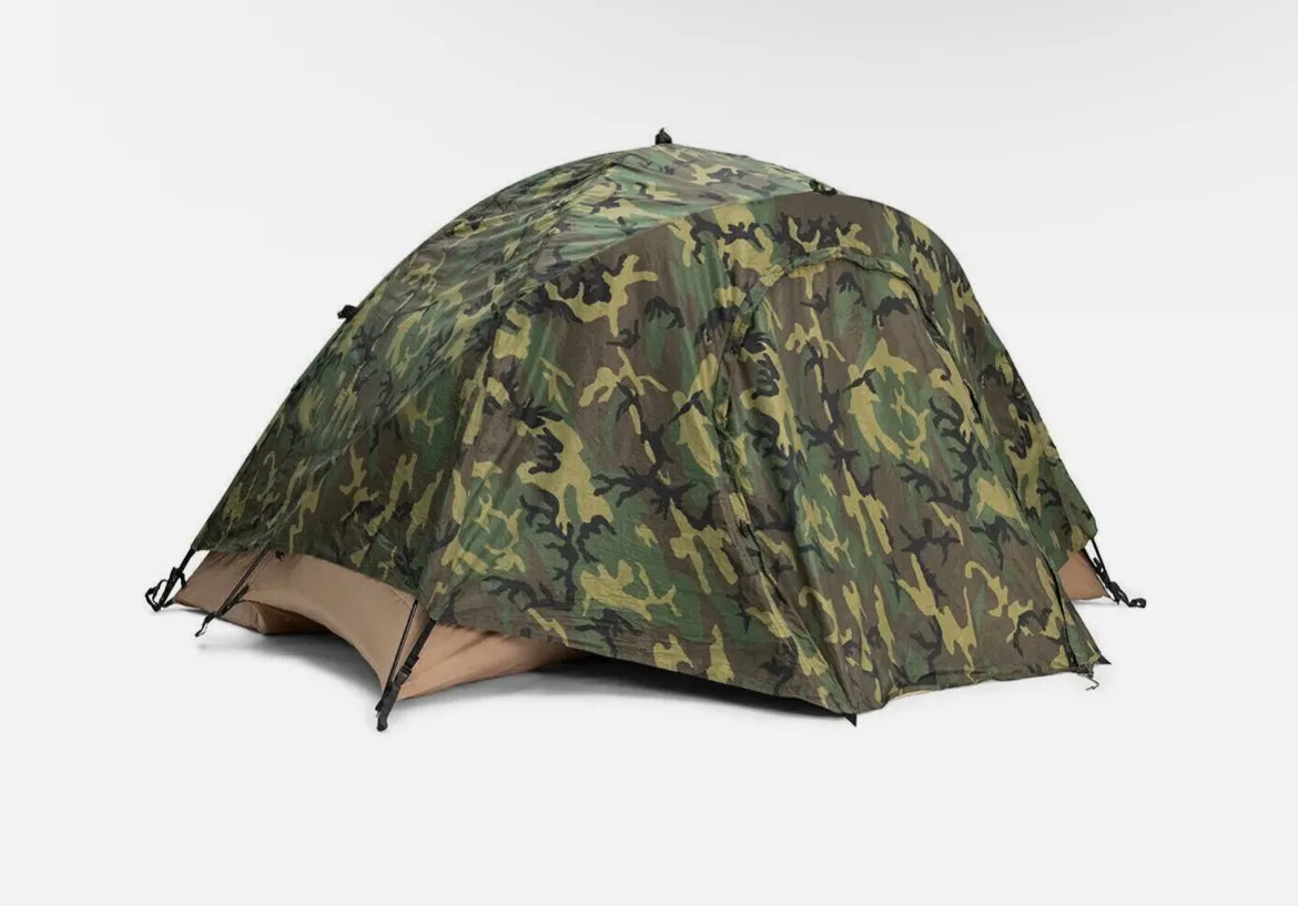 Litefighter 2 Marine FDE/M81 Woodland Two Man Tent - Used