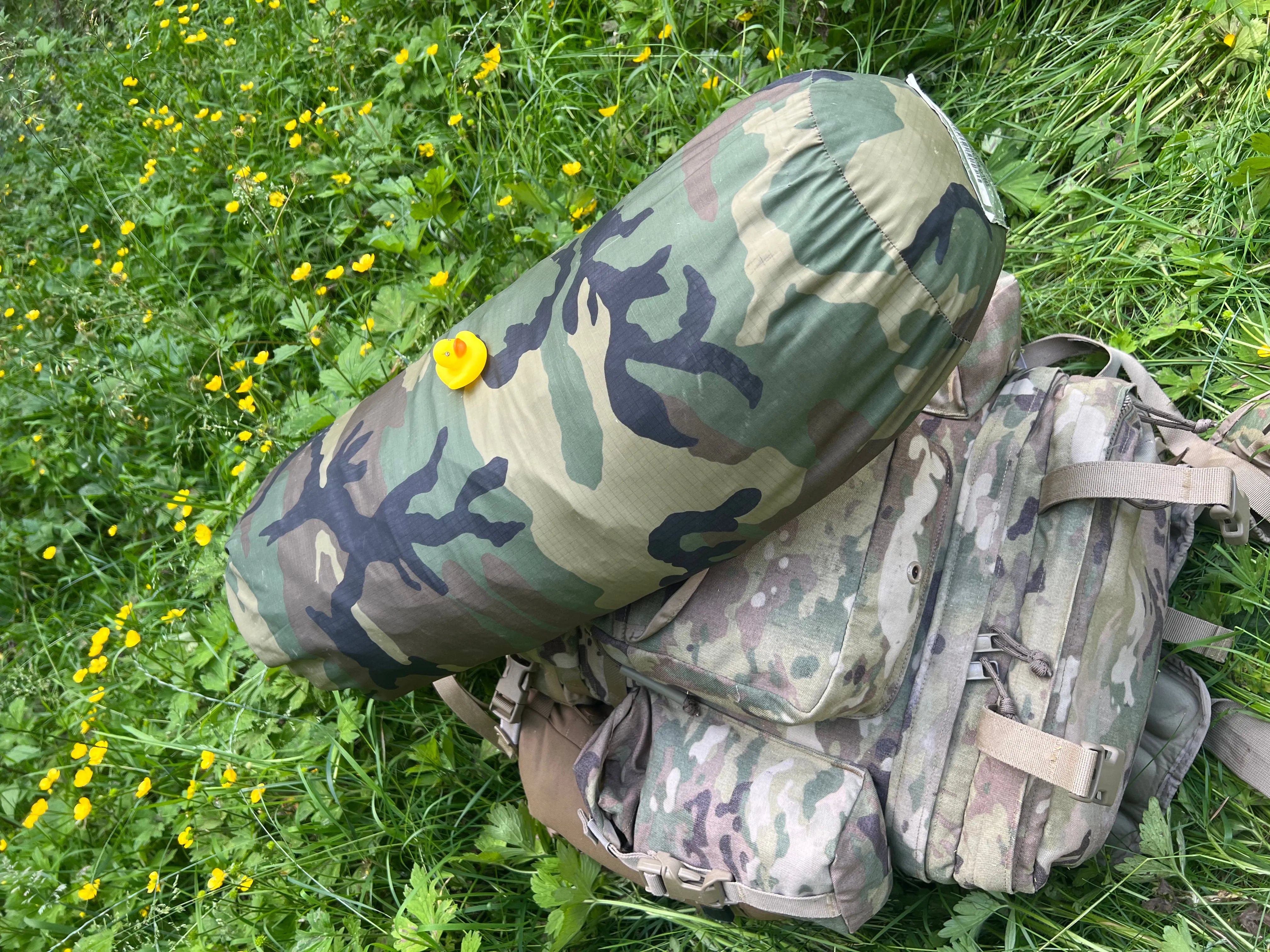 Litefighter 2 Marine FDE/M81 Woodland Two Man Tent - Used