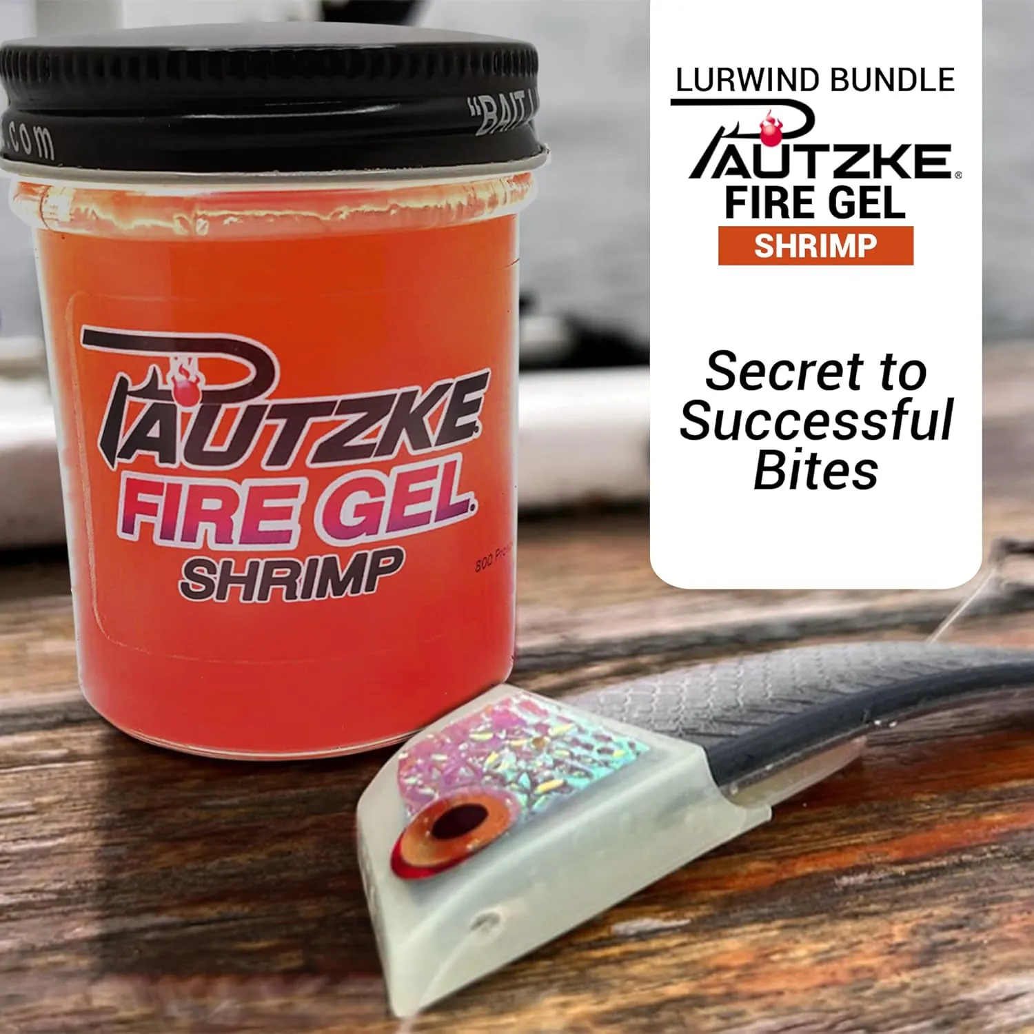 Lurwind Fire Gel Bait Trout Bundle, Irresistible Fishing Bait for Trout, Salmon, and Crappie, Extra Potent and Long-Lasting, Easy to Apply, 1.75 Oz Each