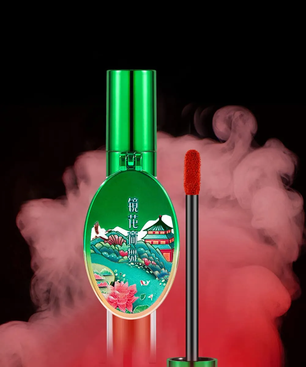 Matte Liquid Lipstick, 6 Colors Red Matte Lipstick Long Lasting Waterproof Lip Gloss with Mirror Velvety High Pigmented Lip Stain Kit Girls Women Make Up Gift (03#)