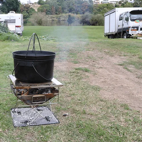 MEDIUM Quokka II folding Camping Fire pit - QUALITY BBQ