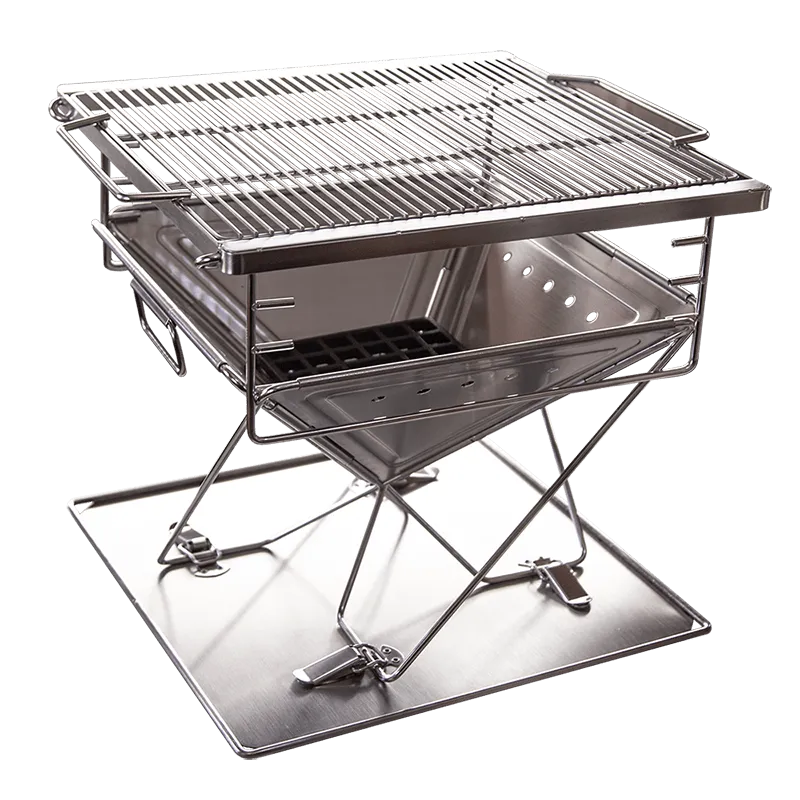 MEDIUM Quokka II folding Camping Fire pit - QUALITY BBQ