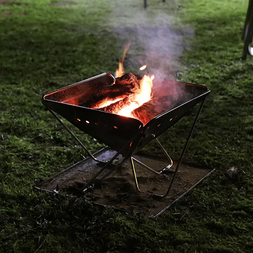 MEDIUM Quokka II folding Camping Fire pit - QUALITY BBQ