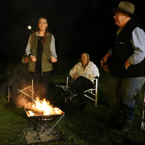 MEDIUM Quokka II folding Camping Fire pit - QUALITY BBQ