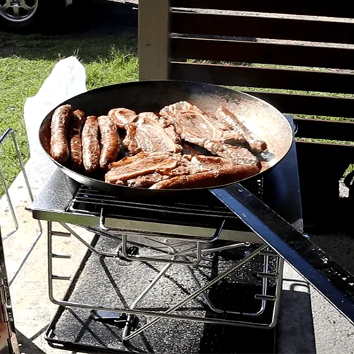 MEDIUM Quokka II folding Camping Fire pit - QUALITY BBQ