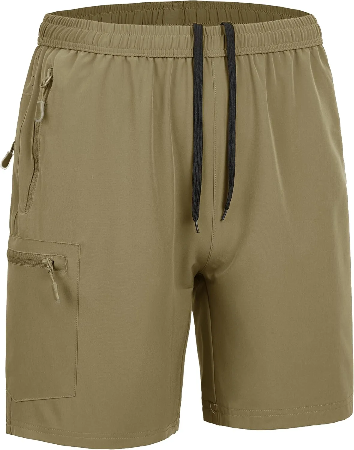 Men's Hiking Cargo Work Shorts Quick Dry Lightweight Fishing Athletic Running Workout Gym Shorts with 4 Pockets