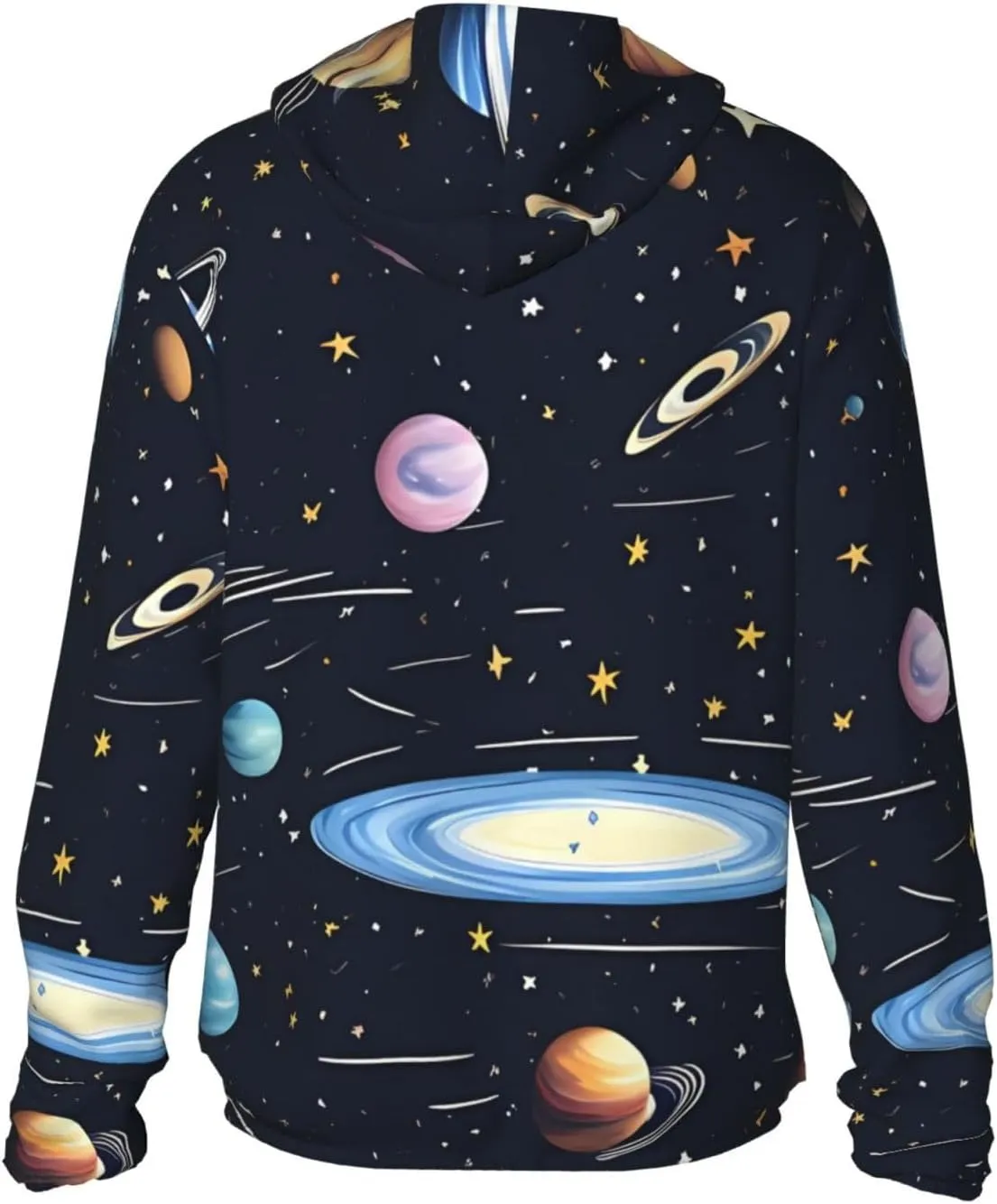 Men's Sun Shirts UPF 50  The Solar Family Sun Protection Hoodie Lightweight Long Sleeve Rash Guard