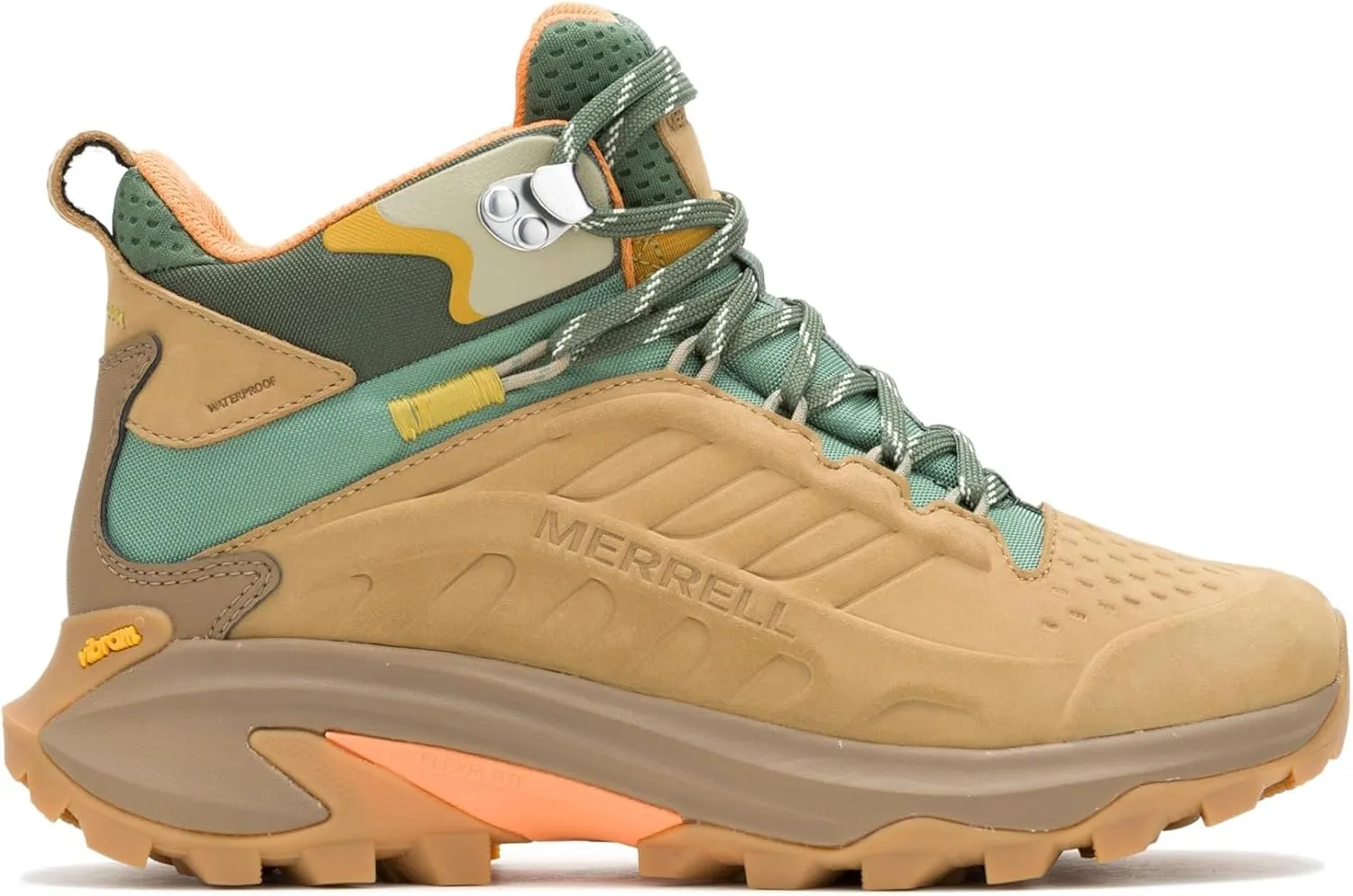 Merrell Women's Moab Speed 2 Leather Mid Waterproof Hiking Shoe