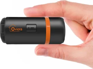 Mini Air Pump - Portable Electric Air Pump with 3-Mode LED Light & Magnetic Base, Includes 5 Nozzles, Ideal for Camping, Air Bed, and Travel Gear