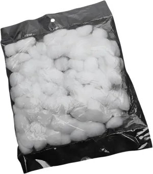 Mini Nail Polish Remover Cotton Balls – 100 Pc Natural Cotton Balls for Gel & Acrylic Polish Removal – Soft, Absorbent, Lint‑Free for Manicure, Touch‑Ups & Beauty Care