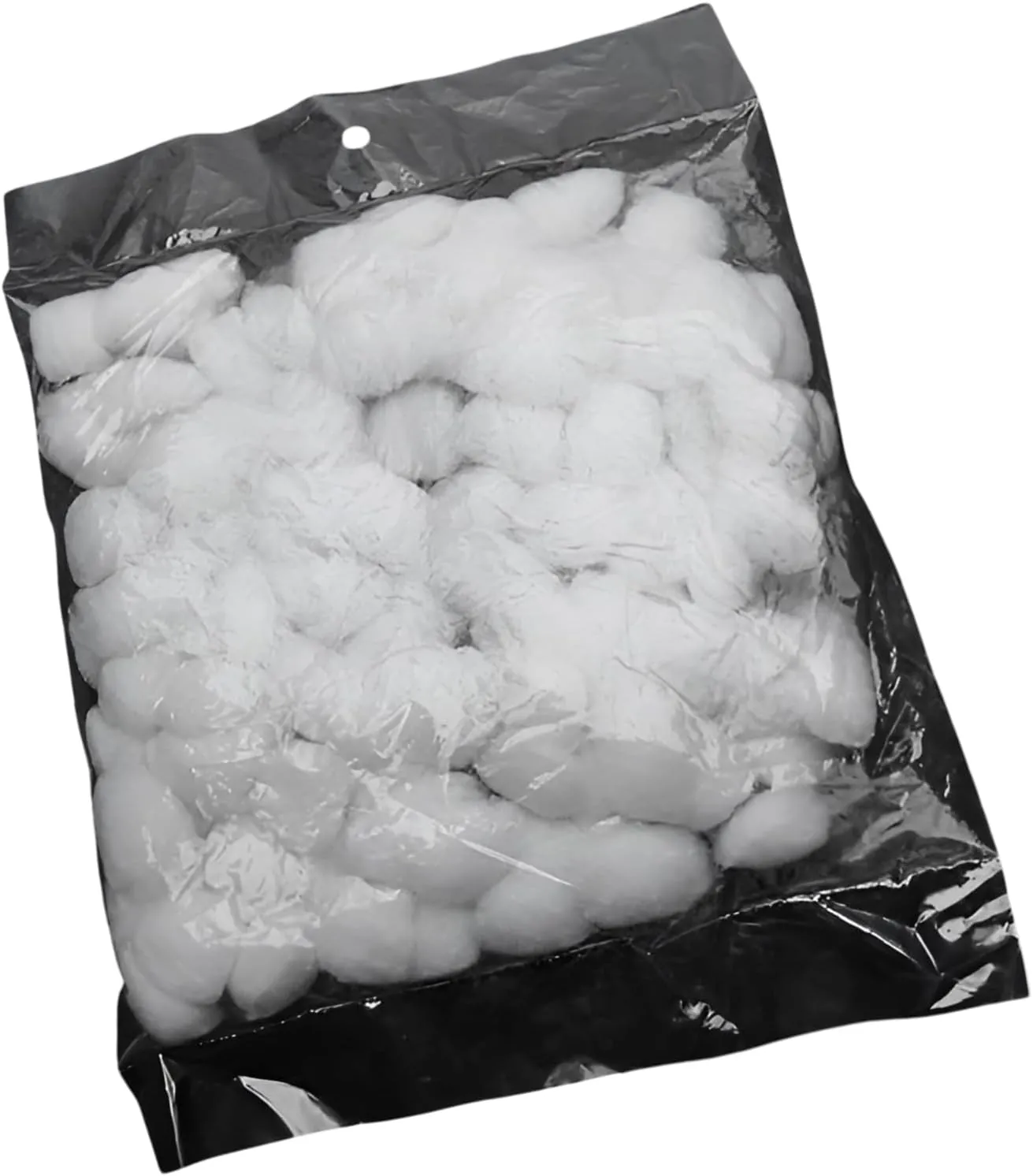 Mini Nail Polish Remover Cotton Balls – 100 Pc Natural Cotton Balls for Gel & Acrylic Polish Removal – Soft, Absorbent, Lint‑Free for Manicure, Touch‑Ups & Beauty Care