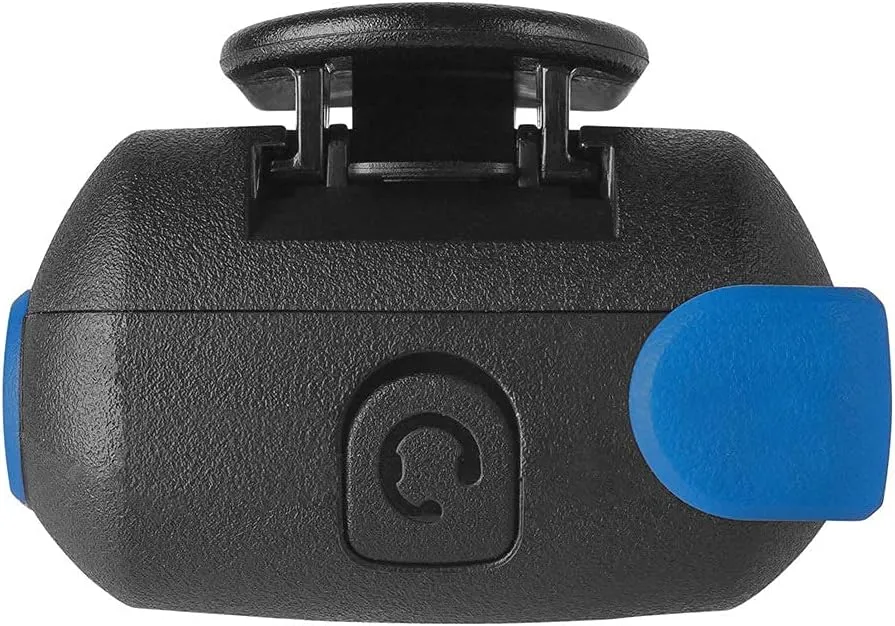 Motorola Solutions, Portable FRS, T270, Talkabout, Two-Way Radios, Rechargeable, 22 Channel, 25 Mile, Black W/Blue, 2 Pack