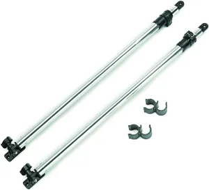 MSC® New Adjustable Bimini Rear Support Poles, 1" Aluminum Support Poles,Fit Most Types of Bimini Tops