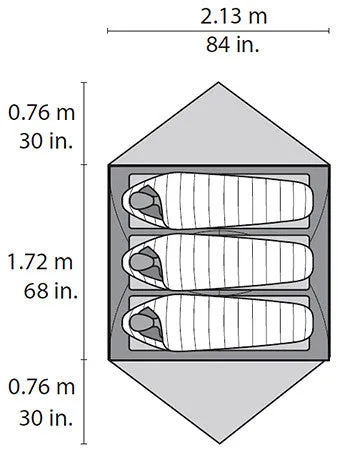 MSR Elixir 3 Backpacking Tent