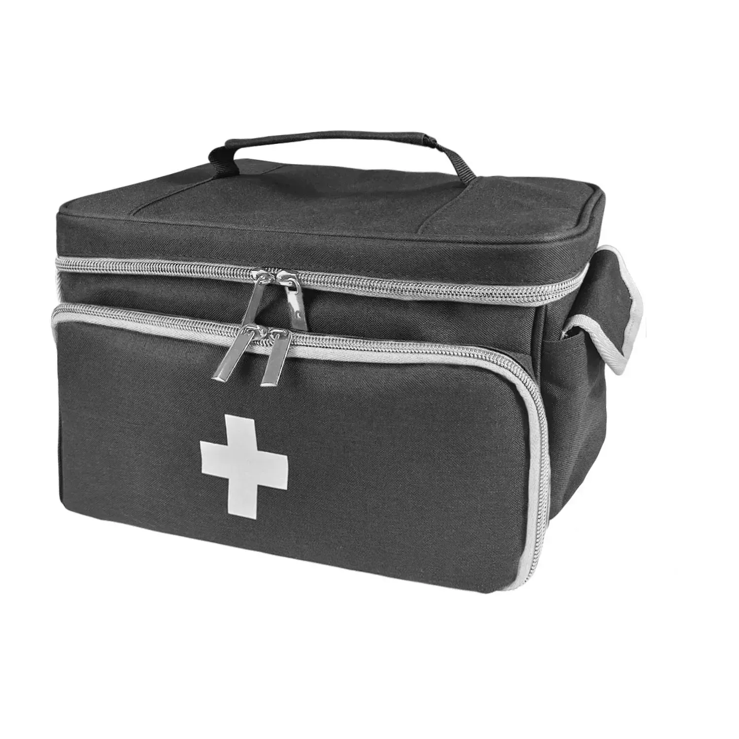 Multi-Compartment Travel First Aid Medical Storage Bag
