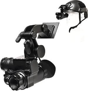 Night Vision Goggles Head Mounted Monocular Digital Infrared 1920x1080P HD Save Photos & Videos with 6X Digital Zoom NVG Visual Distance 656 FT for Darkness Hunting, Camping