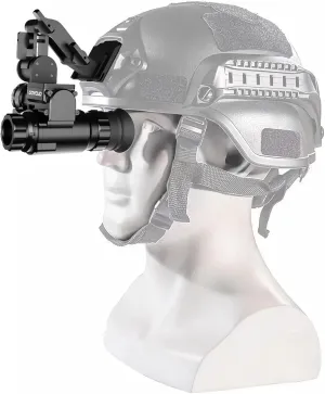 Night Vision Goggles, NVG Digital Night Vision Monocular with Photo and Video Shooting, Helmet Mounted Night Vision Distance 200M for Hunting, Camping