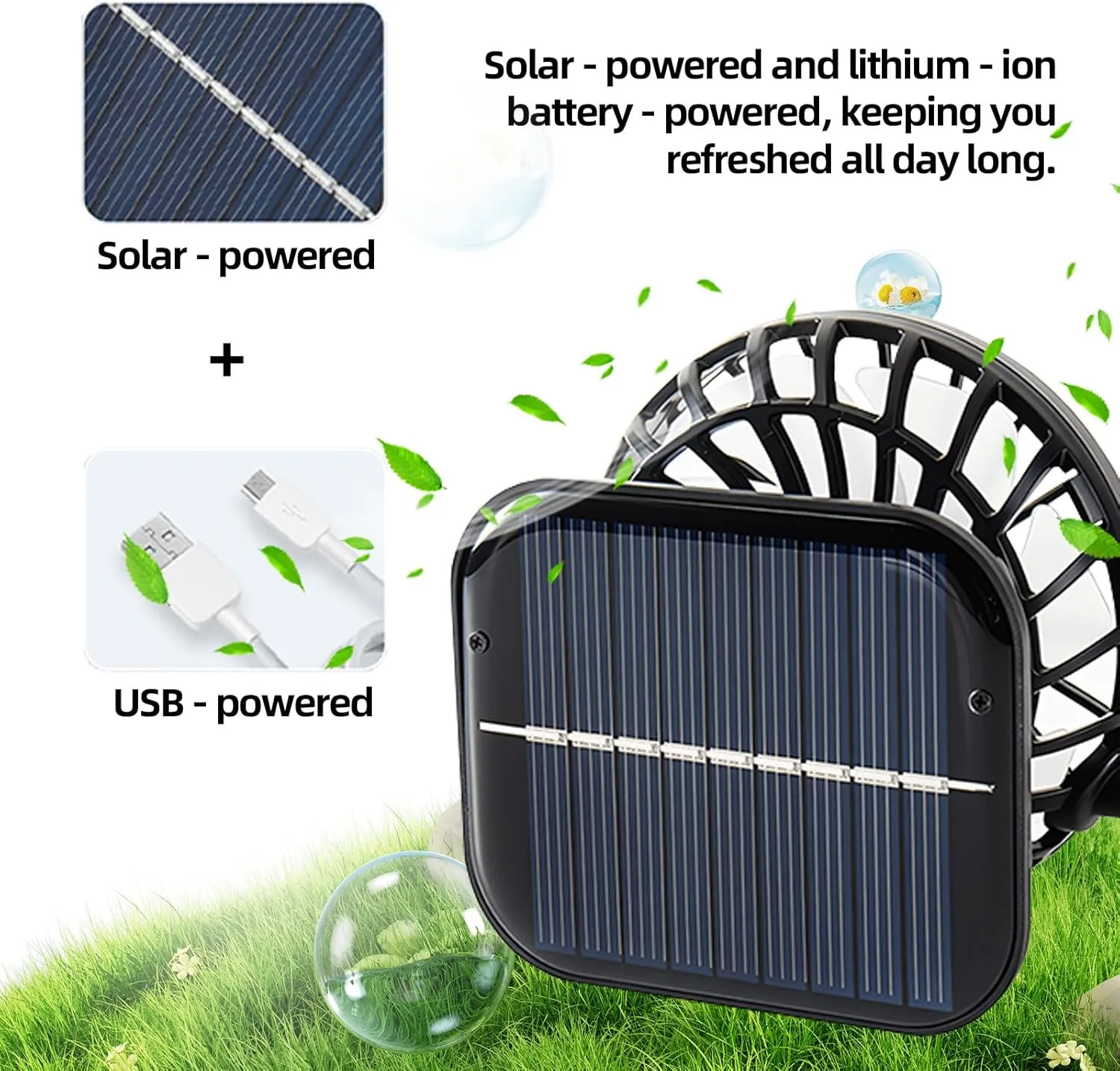 Nryvexa Hat with Fans Solar Power Solar Fan Hat for Men Women UPF 50  Outdoor Hiking Camping Fishing Hat