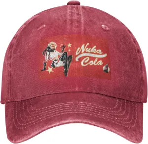 Nuka Drink Cola Baseball Cap for Men Women Adjustable Dad Hat Trucker Cap Sun Hats