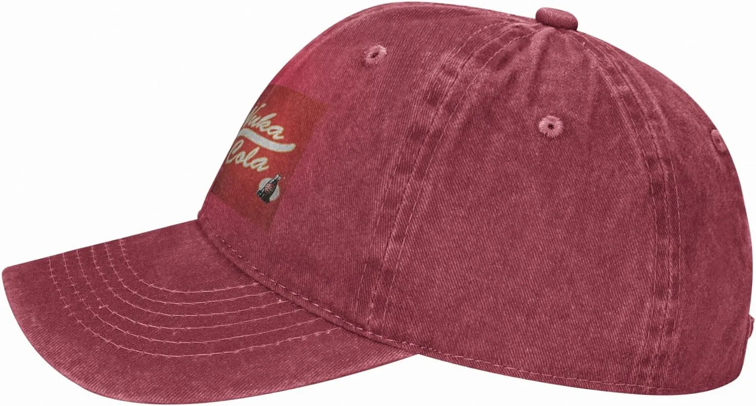 Nuka Drink Cola Baseball Cap for Men Women Adjustable Dad Hat Trucker Cap Sun Hats