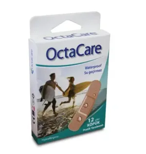 OCTACARE PLASTER WATERPROOF FOAM 12PCS-170