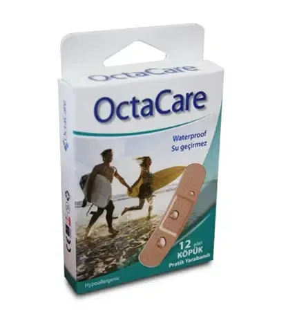 OCTACARE PLASTER WATERPROOF FOAM 12PCS-170