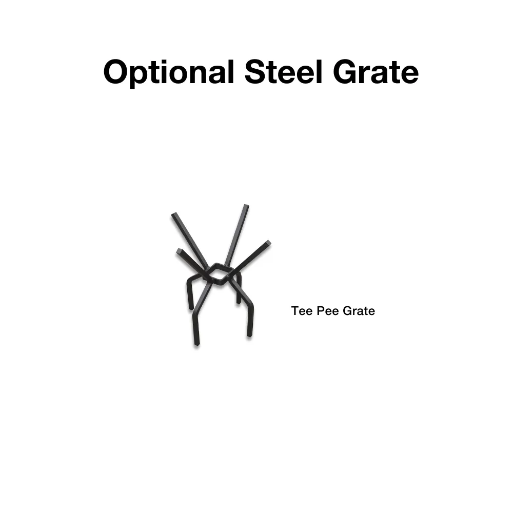 Ohio Flame Liberty Round Steel Wood-Burning Fire Pit