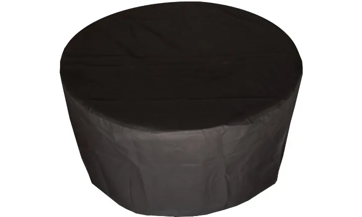 Oriflamme Gas Fire Pit Table Silver Tiger Granite