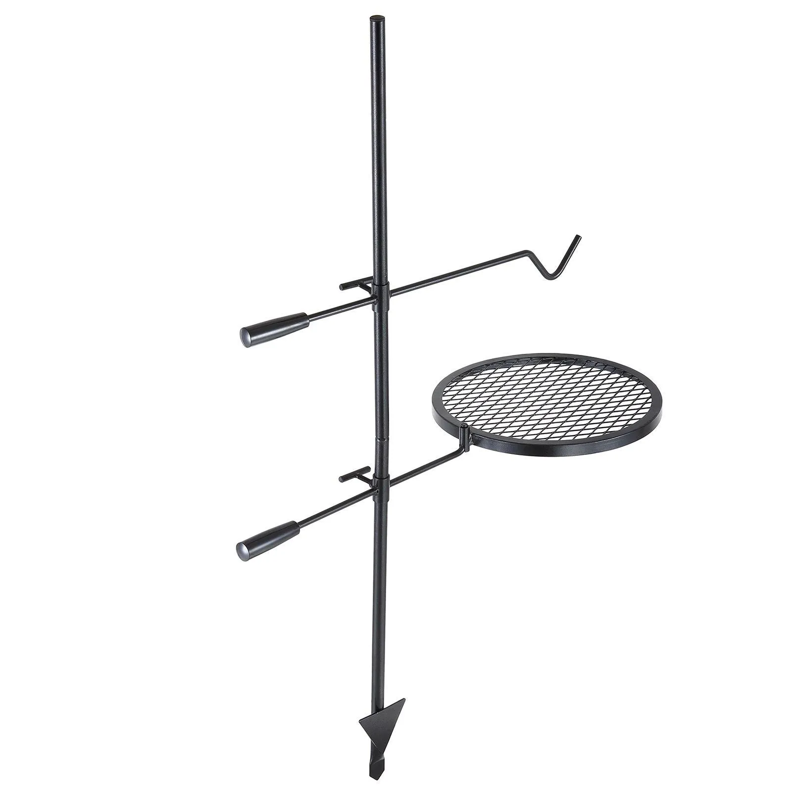 Outdoor Fire 360° Duty Portable Adjustable Direct shipping Fire for Pit Grill Steel Campfire Pits, Grill, Swivel BBQ Racks Grates, Open Equipment, Fire Cooking Outdoor Fire Camping VEVOR Heavy over Camp Grate Massive discount Grill