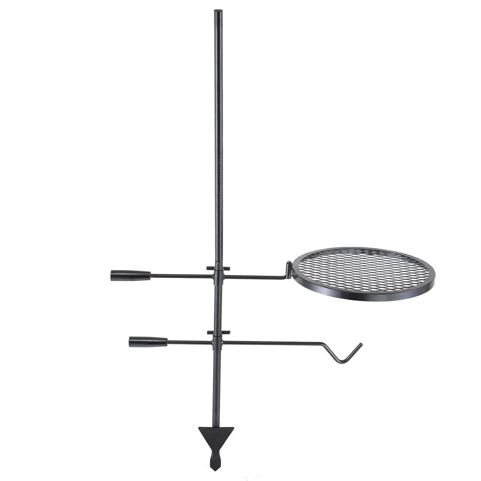 Outdoor Fire 360° Duty Portable Adjustable Direct shipping Fire for Pit Grill Steel Campfire Pits, Grill, Swivel BBQ Racks Grates, Open Equipment, Fire Cooking Outdoor Fire Camping VEVOR Heavy over Camp Grate Massive discount Grill