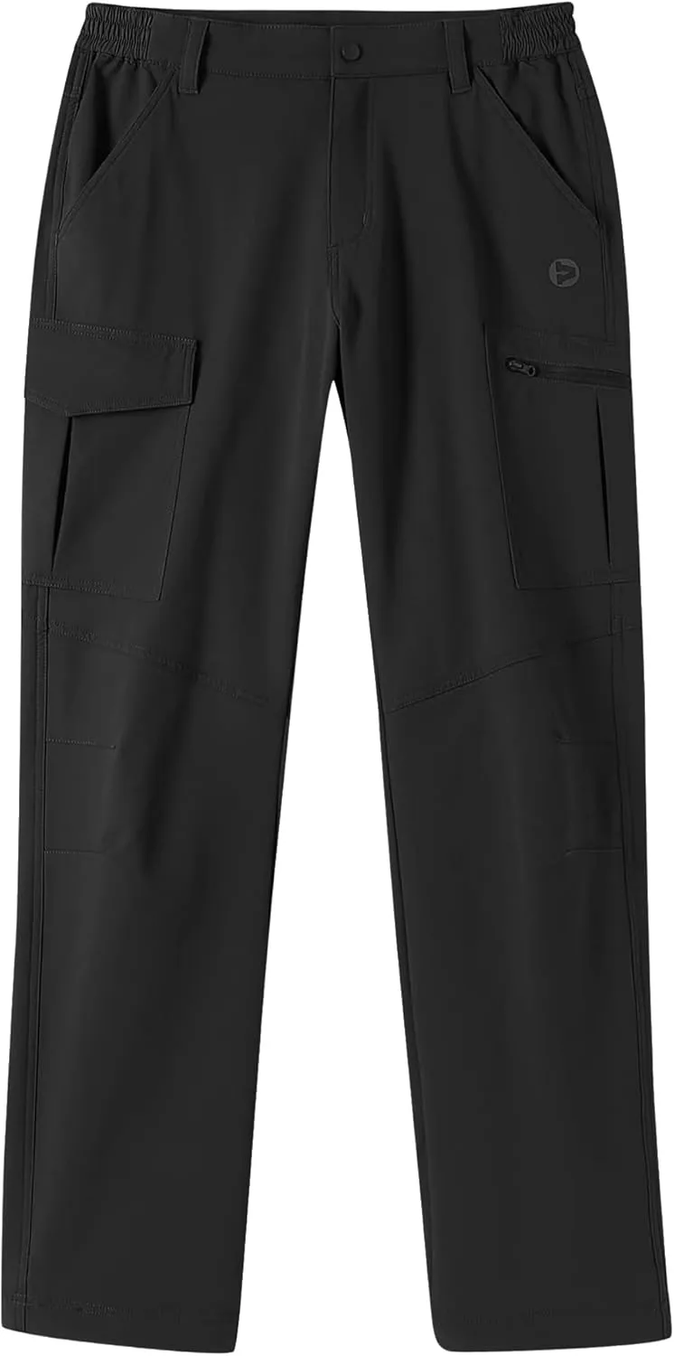 Outdoor Ventures Men's Hiking Pants Lightweight Water Resistant Cargo Work Pants Ripstop Outdoor Pants for Tactical Travel