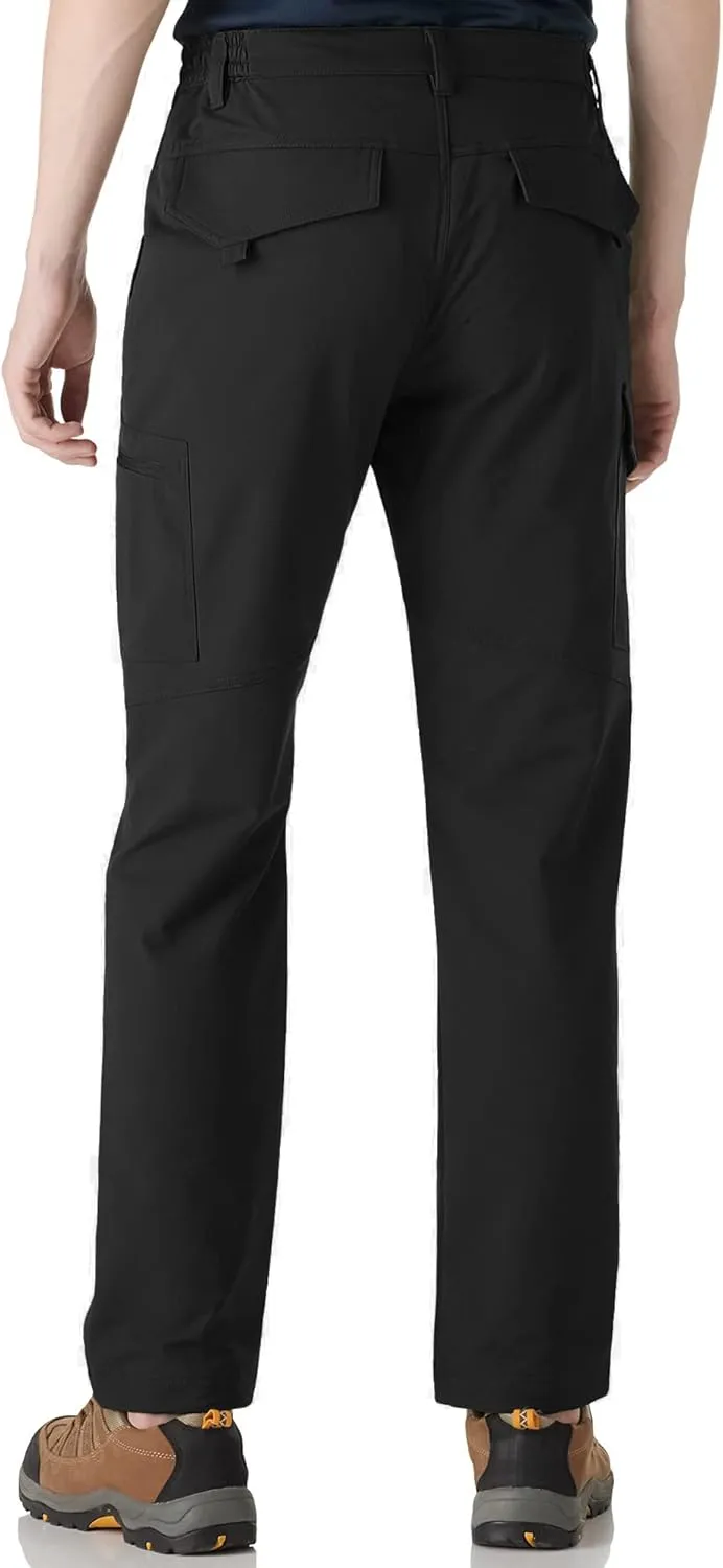Outdoor Ventures Men's Hiking Pants Lightweight Water Resistant Cargo Work Pants Ripstop Outdoor Pants for Tactical Travel