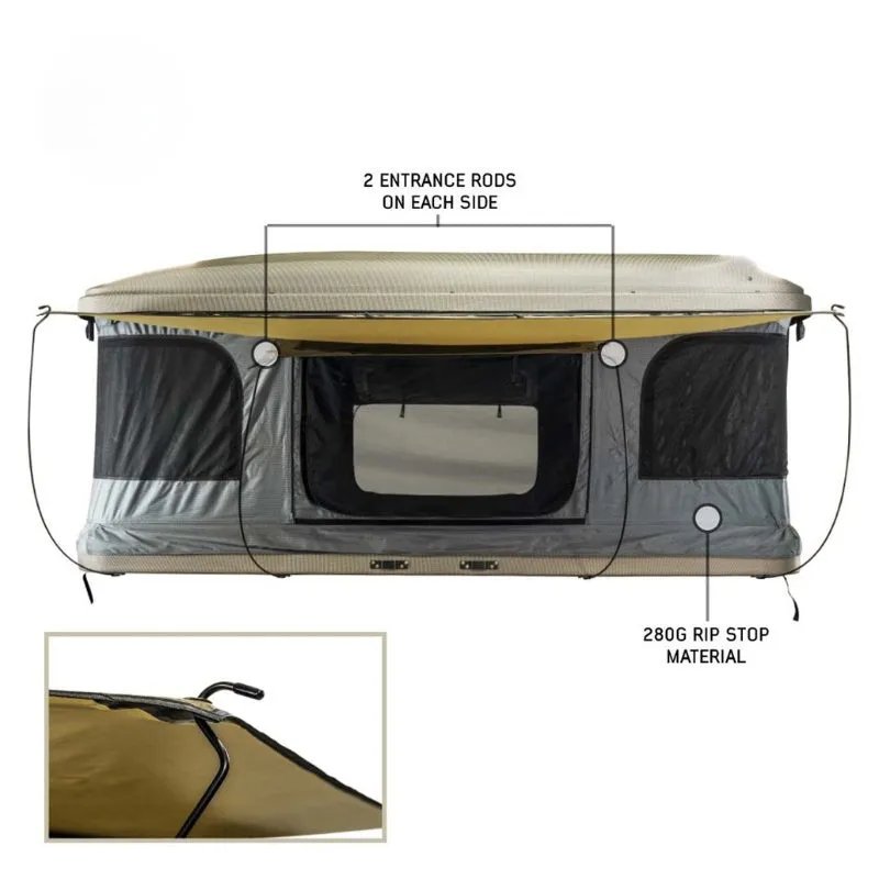 OVS HD Bundu Hard Shell Pop-Up Roof Top Tent
