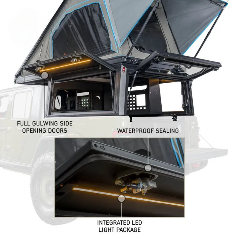 OVS MagPak Truck Camper 2019-2024 Jeep Gladiator 5 Ft Bed