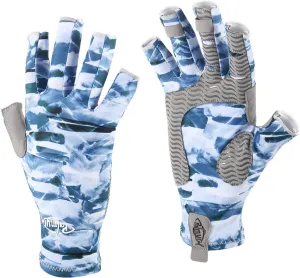 Palmyth UV Protection Fishing Fingerless Gloves UPF50  Sun Gloves Men Women for Kayaking, Hiking, Paddling, Driving, Canoeing, Rowing