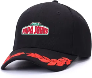 Papa John's Pizza Hat Unisex Adjustable Baseball Caps