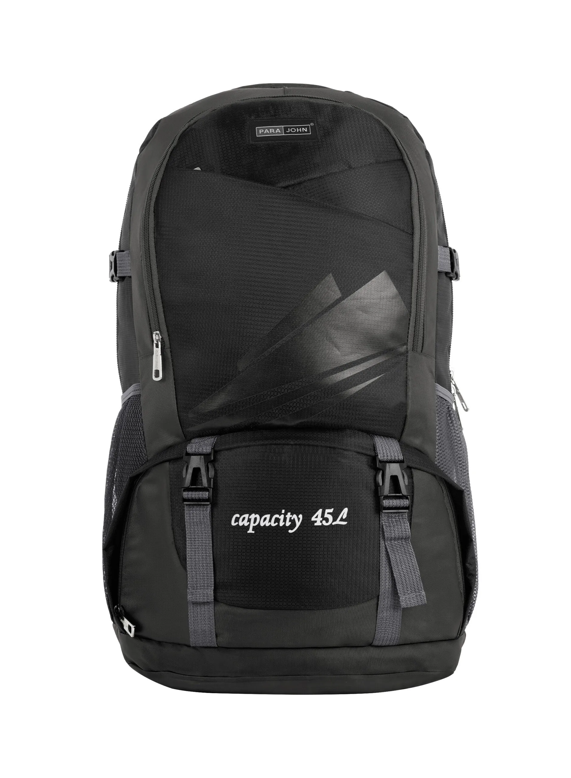 Para John Mountain Backpack - Rugged and Versatile -  BLACK