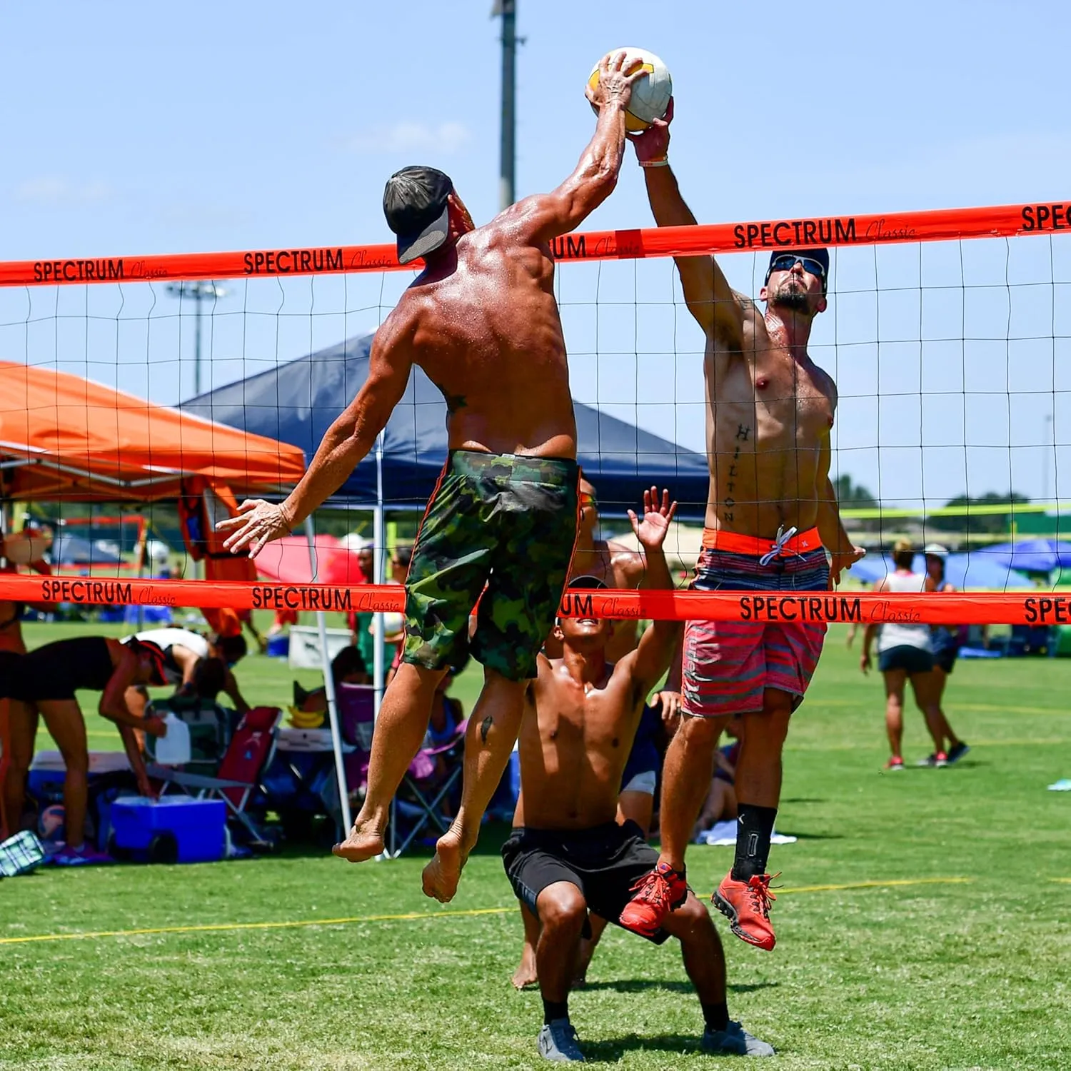 Park & Sun Sports Spectrum Classic: Adjustable Professional Outdoor Volleyball Net System