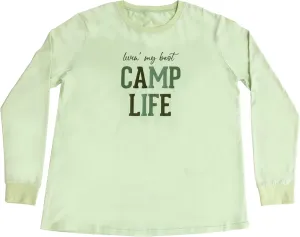 Pavilion Gift Company Life-Unisex Extra Large Sage Green Long Sleeve Camping Fashion Tent RV Waterfront Outdoors Hiking Nature Apparel