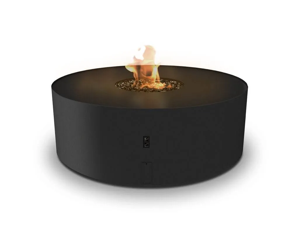 Planika Galio Gas Fire Pit Black Automatic