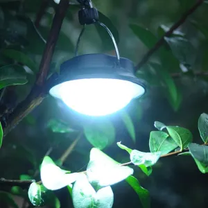 Portable 60led tents lights camping Emergency Lamp Hanging Hiking Lantern Umbrella Night Light For AAA/18650 battery
