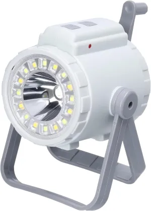 Portable Camping Lamp Tent Lamp Seh SOS Flash 3in1 Hand Crank Three Color Temperatures Adjustable Brightness Adjustable DC5V Type-C Charging Port with USB Output Function