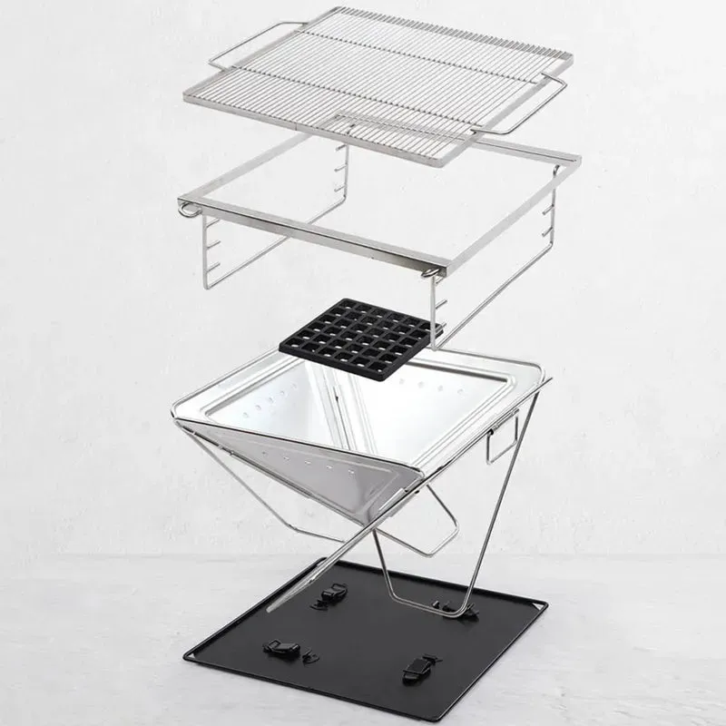 Portable Fire Pit & Grill