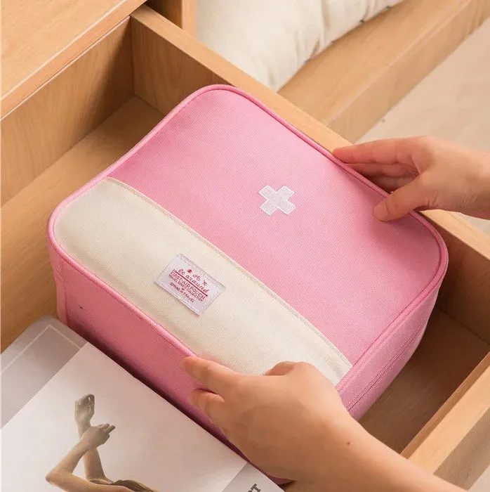 Portable First Aid Kit for Travel & Emergency
