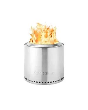 portable Low Stove ranger Anti-theft Smoke Firepit Portable Solo Extra-large discount 15 Inch