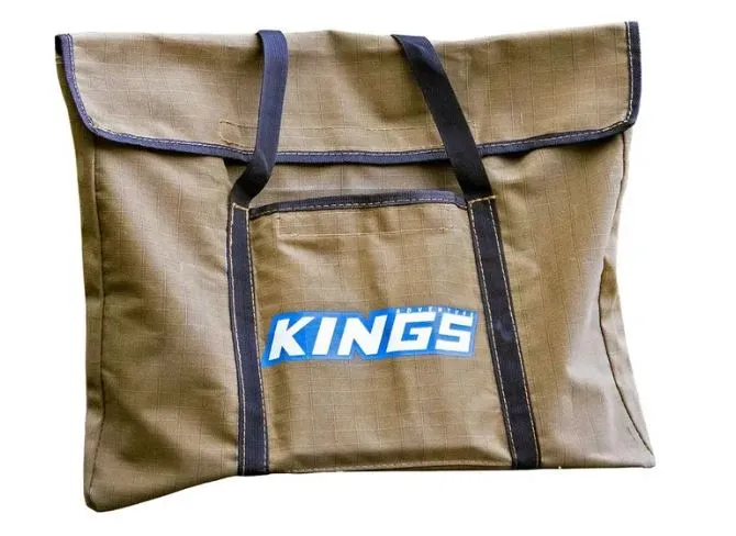 Portable Steel Fire Pit   Carry Bag