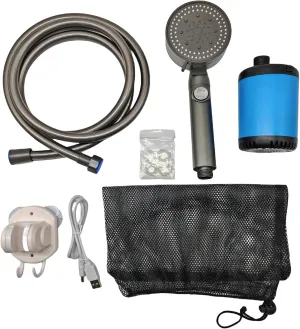 Portables Large Container Bucket Outdoor Emergencies Shower Pump Bathroom Shower for Camping and Hiking