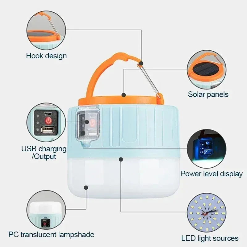 PowerLite™ Solar Camping Outdoor Lantern