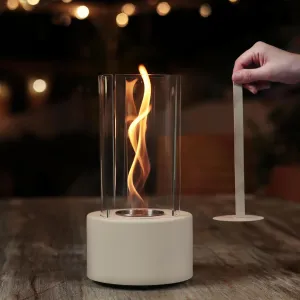 Premium Table Top Fire Pit for Indoor & Outdoor, Balcony Decor - Fire Pit Tabletop for Gatherings - Up to 2.5H Safe Burning - Tabletop fire Pit - Small Tornado Fire Pit as Gifts for Birthday